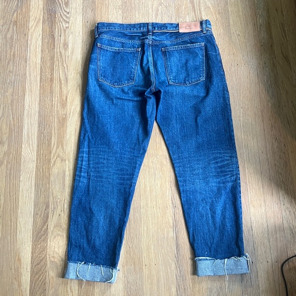 Moussy Vintage Wilbur mid rise straight cuffed jeans, 30 - Picture 3 of 5